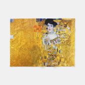The Lady in Gold, Gustav Klimt Fleece Deken (Voorkant (Horizontaal))