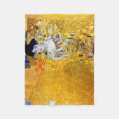 The Lady in Gold, Gustav Klimt Fleece Deken (Voorkant)