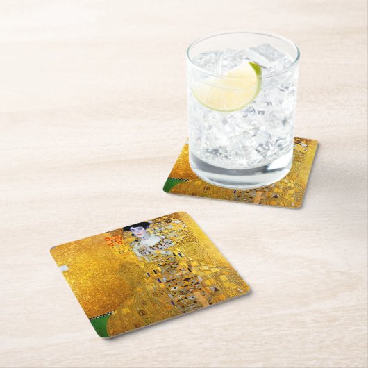 The Lady in Gold, Gustav Klimt Kartonnen Onderzetters (Insitu)