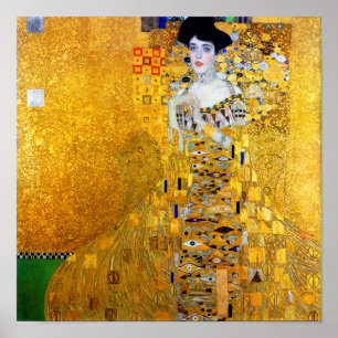 The Lady in Gold, Gustav Klimt Poster