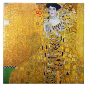 The Lady in Gold, Gustav Klimt Tegeltje