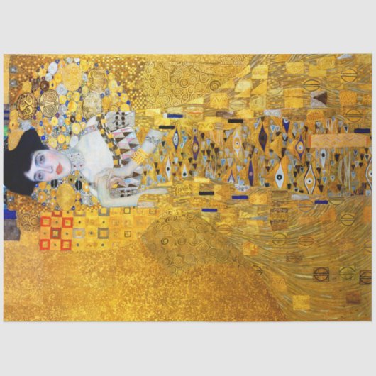The Lady in Gold, Gustav Klimt Tissuepapier (Voorkant)