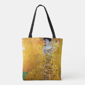 The Lady in Gold, Gustav Klimt Tote Bag (Achterkant)