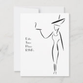 The Lady in the Big Pet #1 Kaart (Achterkant)