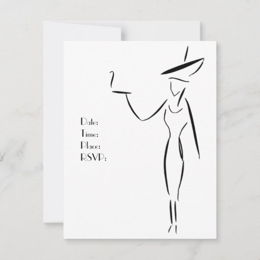 The Lady in the Big Pet #1 Kaart (Achterkant)