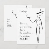 The Lady in the Big Pet #1 Kaart (Voorkant / Achterkant)