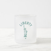 The Lady Liberty Matglas Koffiemok (Center)