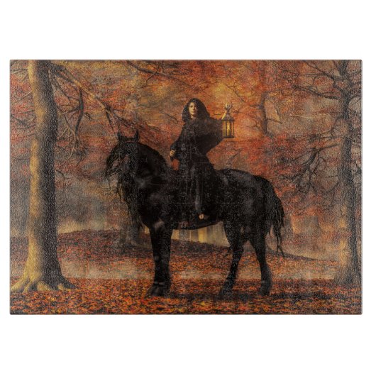 The Lady of Halloween Snijplank (Voorkant)