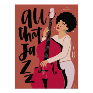 The Lady of Jazz Music Perfect Poster