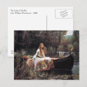 The Lady of Shallot Briefkaart (Voorkant / Achterkant)