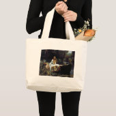 The Lady of Shallot Grote Tote Bag (Voorkant (product))