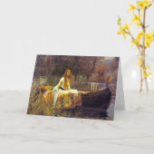 The Lady of Shallot Kaart (Gele Bloem)