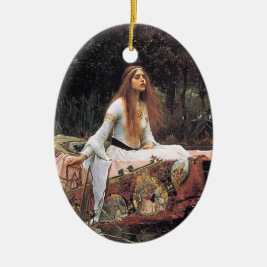 The Lady of Shallot Ornament (Voorkant)