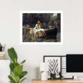 The Lady of Shallot Poster (Thuiskantoor)