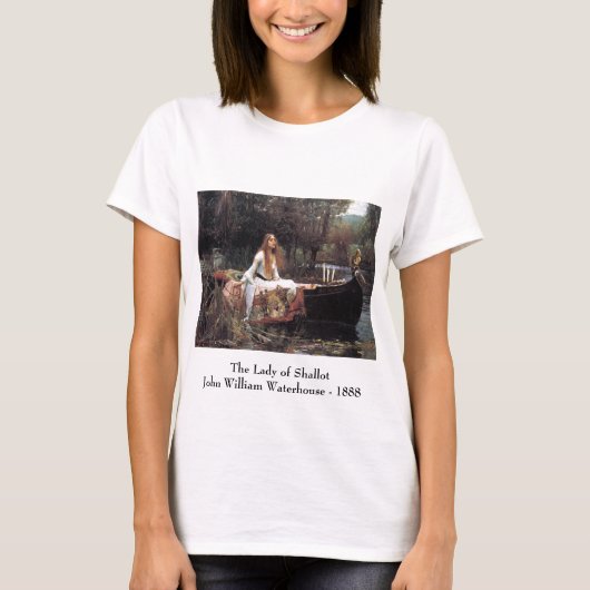 The Lady of Shallot T-Shirt (Voorkant)