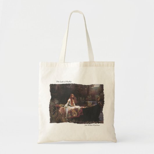 The Lady of Shallot Tote Bag (Voorkant)