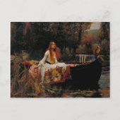 The Lady of Shallot - Waterhouse Briefkaart (Voorkant)