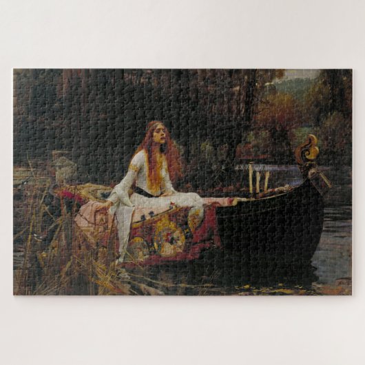 The Lady Of Shallot - Waterhouse Legpuzzel (Horizontaal)