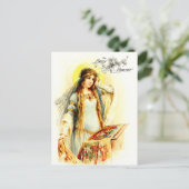 The Lady of Shalott Briefkaart (Staand voorkant)