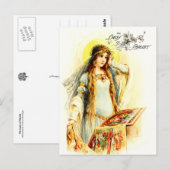 The Lady of Shalott Briefkaart (Voorkant / Achterkant)
