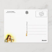 The Lady of Shalott Briefkaart (Achterkant)