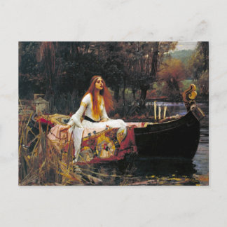 The Lady of Shalott Briefkaart