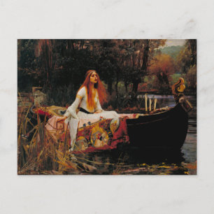 The Lady of Shalott Briefkaart