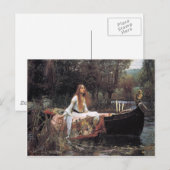 The Lady of Shalott door John W. Waterhouse Briefkaart (Voorkant / Achterkant)