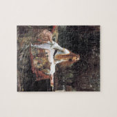 The Lady of Shalott door John W. Waterhouse Legpuzzel (Horizontaal)
