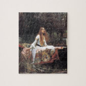 The Lady of Shalott door John W. Waterhouse Legpuzzel (Verticaal)