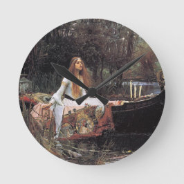 The Lady of Shalott door John W. Waterhouse Ronde Klok