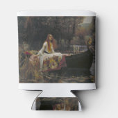 The Lady of Shalott door John William Waterhouse Blikjeskoeler (Achterkant)
