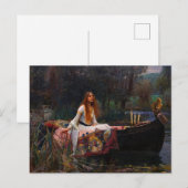 The Lady of Shalott door John William Waterhouse Briefkaart (Voorkant / Achterkant)