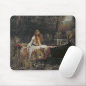 The Lady of Shalott door John William Waterhouse Muismat (Met muis)