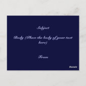 The Lady of Shalott: Een Keltisch spookverhaal Briefkaart (Achterkant)