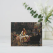 The Lady of Shalott: Een Keltisch spookverhaal Briefkaart (Staand voorkant)