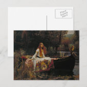 The Lady of Shalott: Een Keltisch spookverhaal Briefkaart (Voorkant / Achterkant)