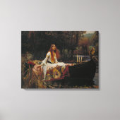 The Lady of Shalott: Een Keltisch spookverhaal Canvas Afdruk (Voorkant)
