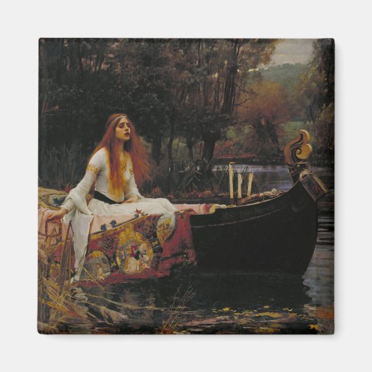 The Lady of Shalott: Een Keltisch spookverhaal Magneet (Voorkant)