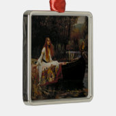 The Lady of Shalott: Een Keltisch spookverhaal Metalen Ornament (Rechts)