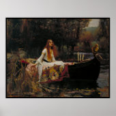 The Lady of Shalott: Een Keltisch spookverhaal Poster (Voorkant)
