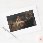 The Lady of Shalott: Een Keltisch spookverhaal Rechthoekige Sticker (Envelop)