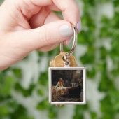 The Lady of Shalott: Een Keltisch spookverhaal Sleutelhanger (Hand)