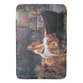 The Lady of Shalott, John William Waterhouse Badmat (Voorkant Verticaal)