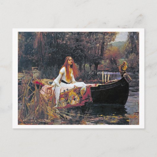 The Lady of Shalott, John William Waterhouse Briefkaart (Voorkant)