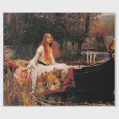 The Lady of Shalott John William Waterhouse Cadeaupapier (Vlak)