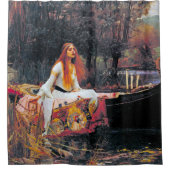 The Lady of Shalott, John William Waterhouse Douchegordijn (Voorkant)