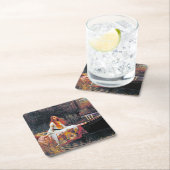 The Lady of Shalott, John William Waterhouse Kartonnen Onderzetters (Insitu)