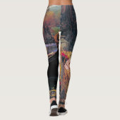 The Lady of Shalott, John William Waterhouse Leggings (Achterkant)