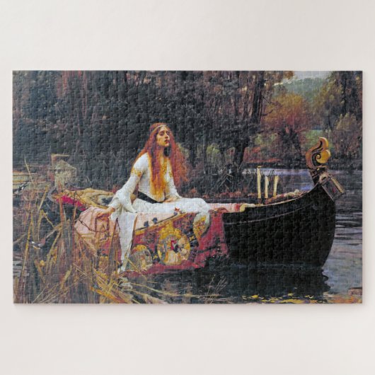 The Lady of Shalott, John William Waterhouse Legpuzzel (Horizontaal)